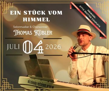 Tickets für Ein Stück vom Himmel – Thomas Kübler in Krumke am 04.07.2026 - Karten kaufen